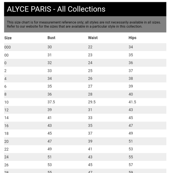 ALYCE formal dress, No. 61124, Size 4, Black. - Picture 17 of 17